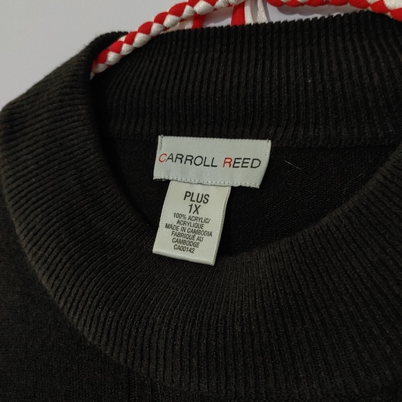 ๐๏ธ Carroll Reed Black Crew Neck Sweater - Picture 6 of 9